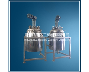 上海750L不銹鋼反應(yīng)釜帶臥式電機